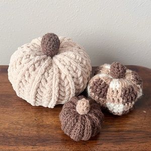 Handcrafted Pumpkin Fall Decor